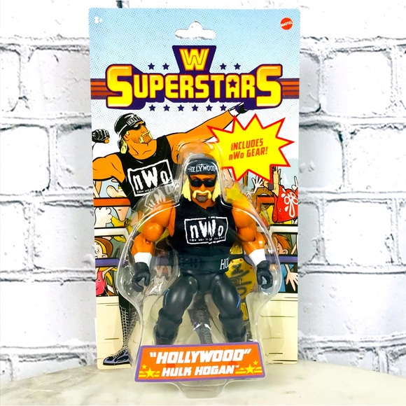 WWE Superstars New World Order NWO HOLLYWOOD Hulk Hogan Wrestling Action Figure - Picture 2 of 5
